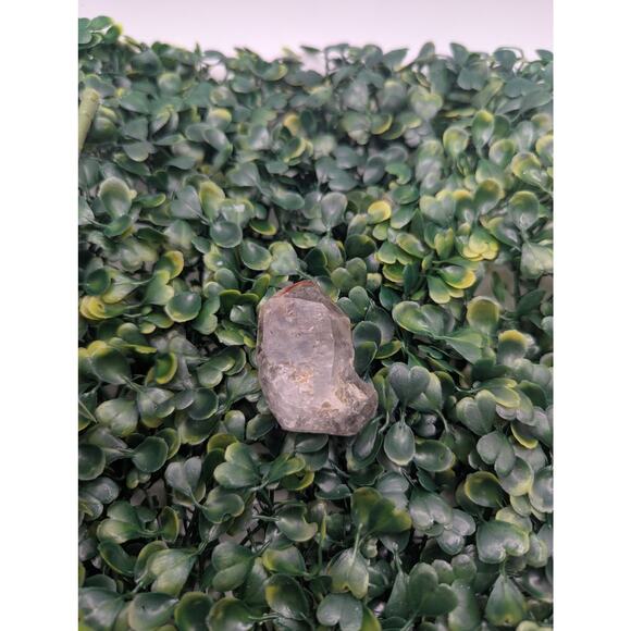 Natural Point Garden Quartz Enhydro black sediment rare find crystal specimen - Picture 2 of 4